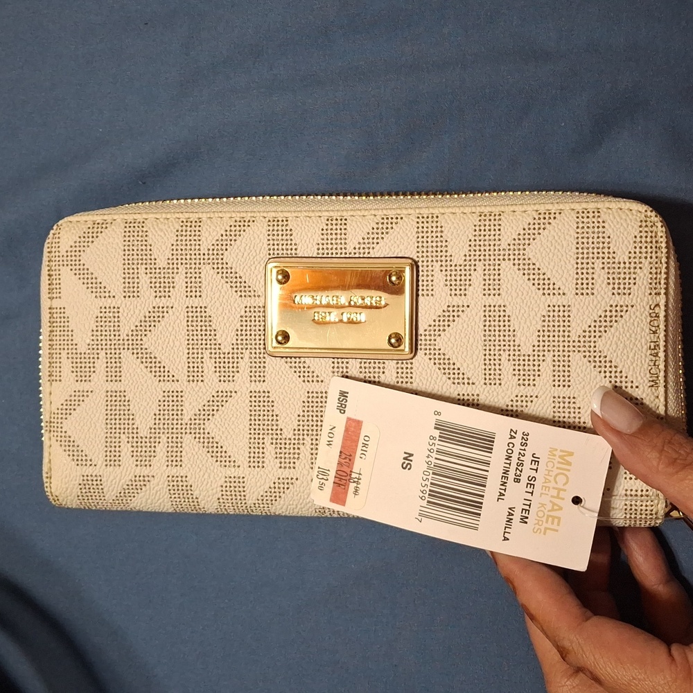 Monogram Jet Set wallet